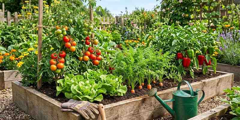 4-four-quadrant-crop-rotation-layout Vegetable Garden Layout