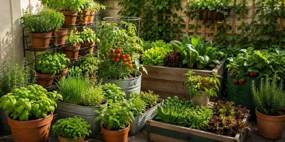 Best Low-Space-High-Reward Plants to Start With Kitchen Garden Ideas