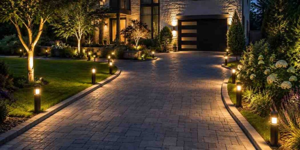 mark-driveway-edges-with-low-profile-bollards