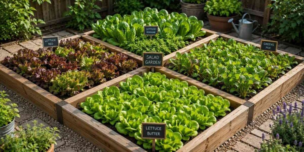 plan-a-themed-square-salad-garden Square Foot Gardening Ideas