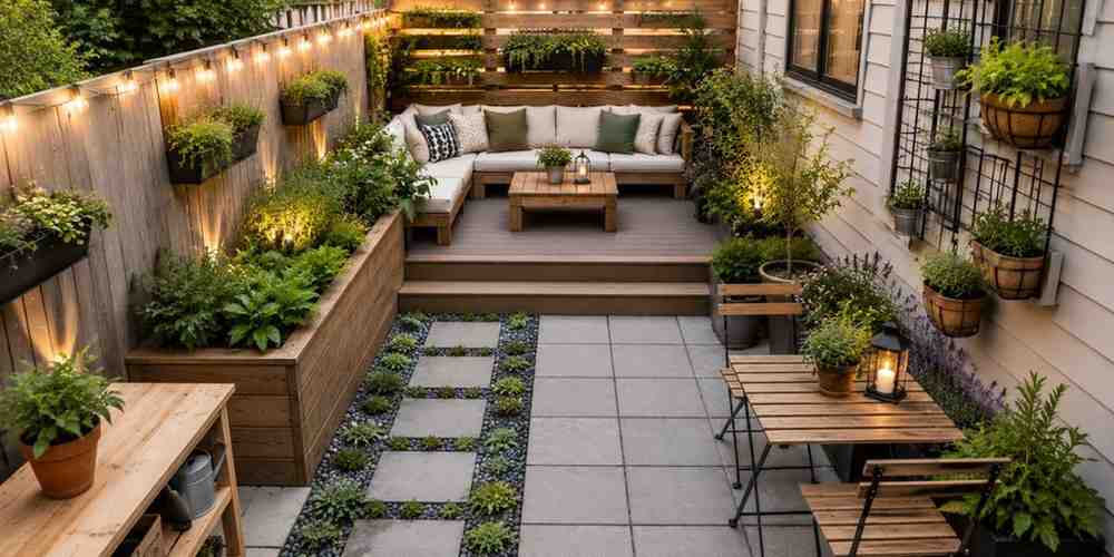 start-with-a-layout-that-uses-every-inch Small Backyard Garden Ideas