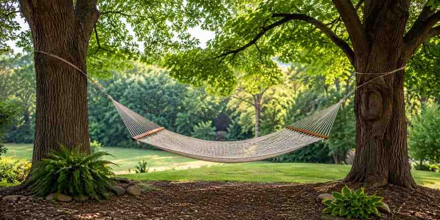 the-classic-between-two-trees-setup Hammock Garden Ideas