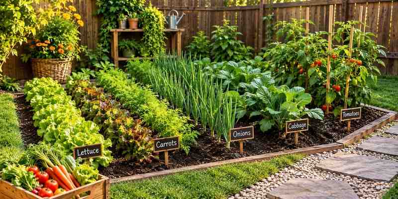 the-classic-in-ground-row-garden Vegetable Garden Design Ideas