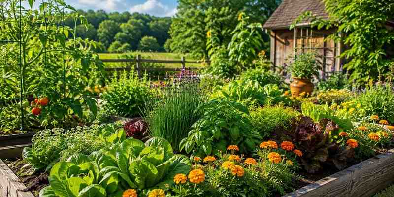 use-companion-planting-to-cut-down-on-pests Fall Vegetable Garden Ideas